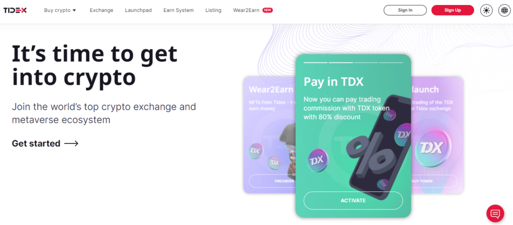 tidex.com interface